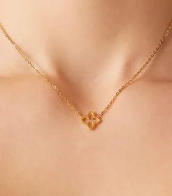 Lucardi Ketting Staal gold Sale