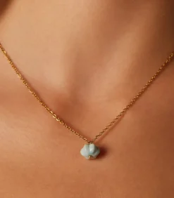 Lucardi Ketting Staal 45 cm gold Outlet