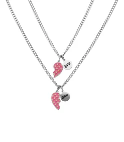 Lucardi Ketting Staal 43 cm silver