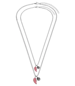 Lucardi Ketting Staal 43 cm silver