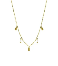 Lucardi Ketting Staal 45 cm multicolor