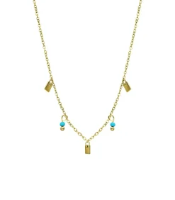 Lucardi Ketting Staal 45 cm multicolor New