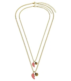 Lucardi Ketting Staal 43 cm gold Outlet