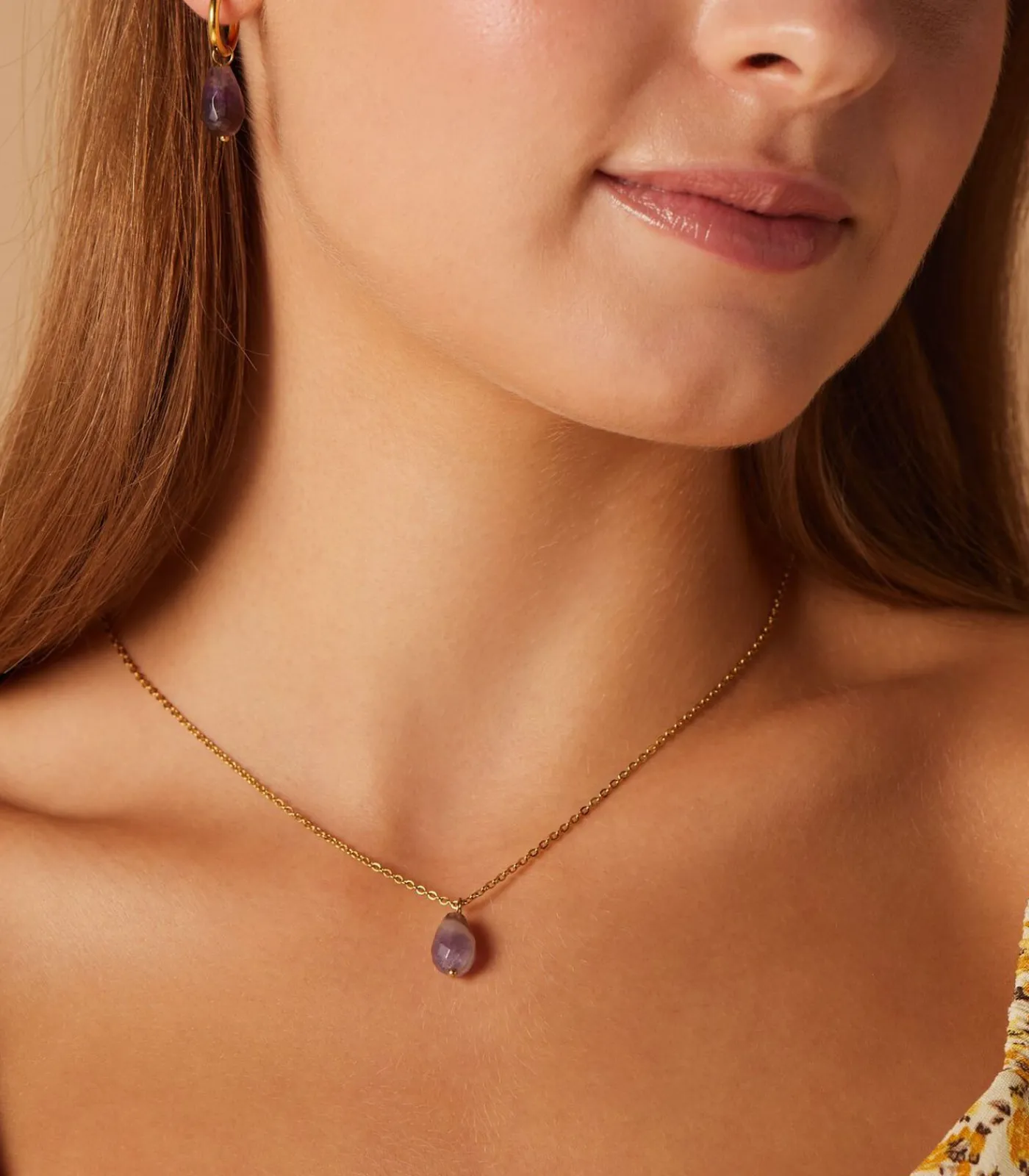 Lucardi Ketting Staal 45 cm multicolor Sale