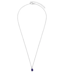 Lucardi Ketting Staal 45 cm blue/silver Best