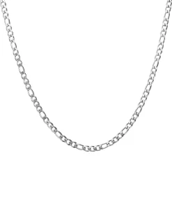 Lucardi Ketting Staal 45 cm - Zilverkleurig silver Best