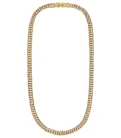 Lucardi Ketting Staal - goudkleurig gold Discount
