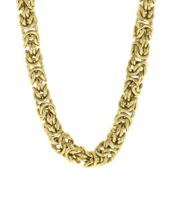 Lucardi Ketting Staal - goudkleurig gold New