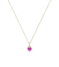 Lucardi Ketting Zilver gold New