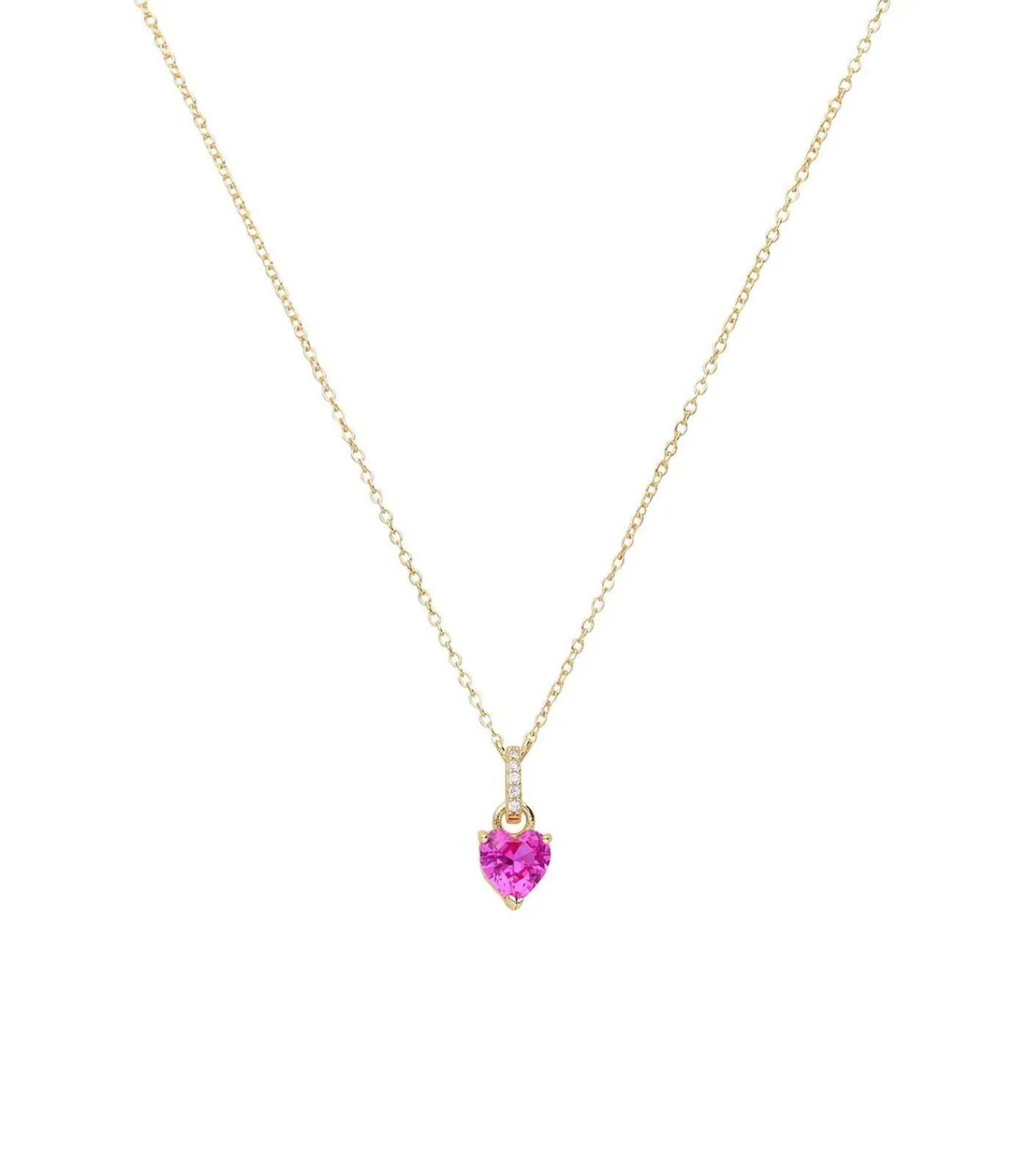 Lucardi Ketting Zilver gold New