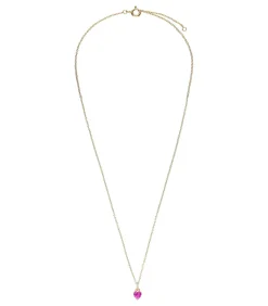 Lucardi Ketting Zilver gold New
