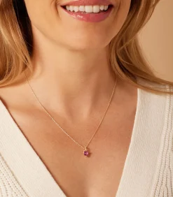 Lucardi Ketting Zilver gold New