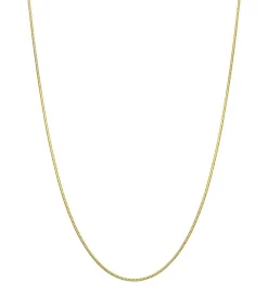 Lucardi Ketting Zilver gold New