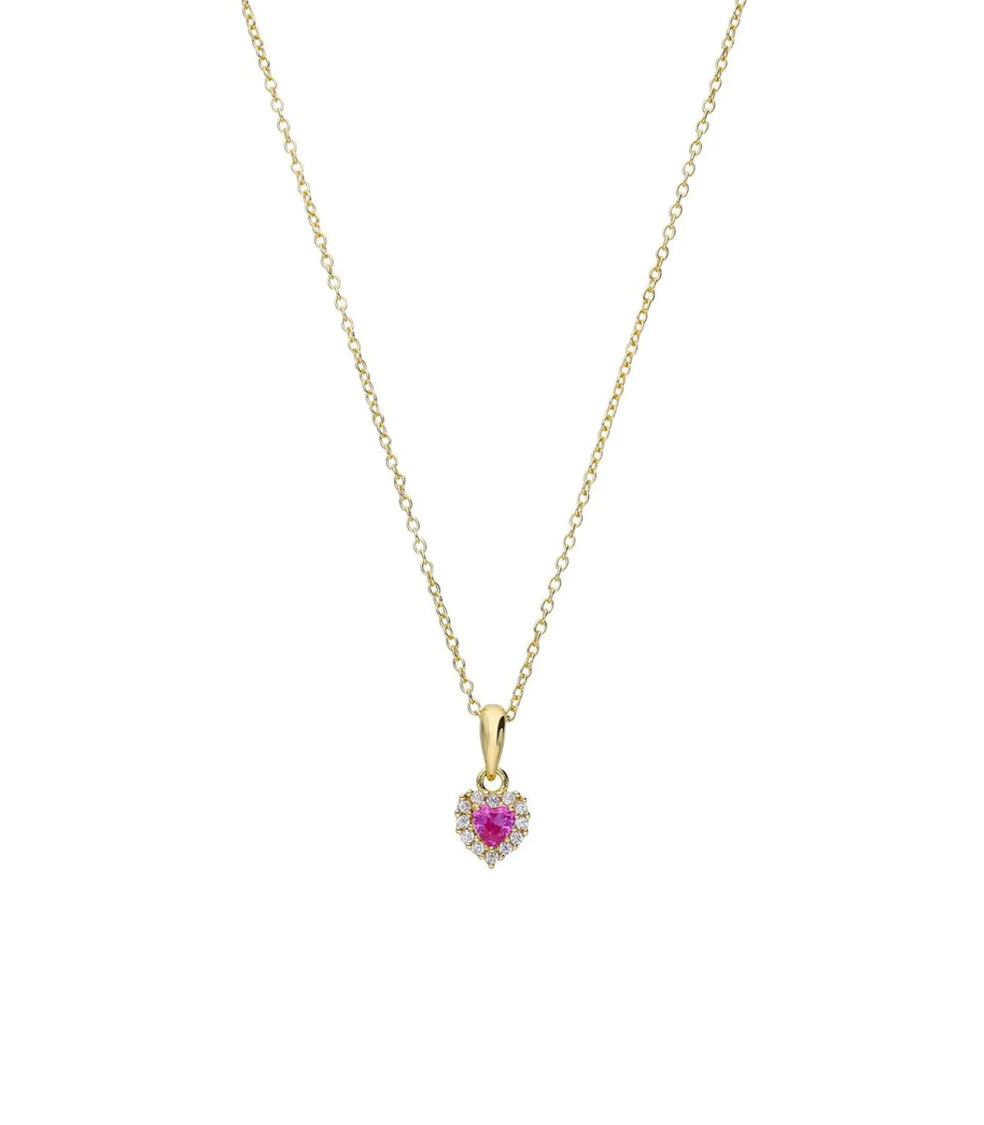 Lucardi Ketting Zilver - Zilverkleurig gold New