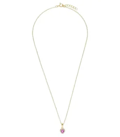 Lucardi Ketting Zilver - Zilverkleurig gold New