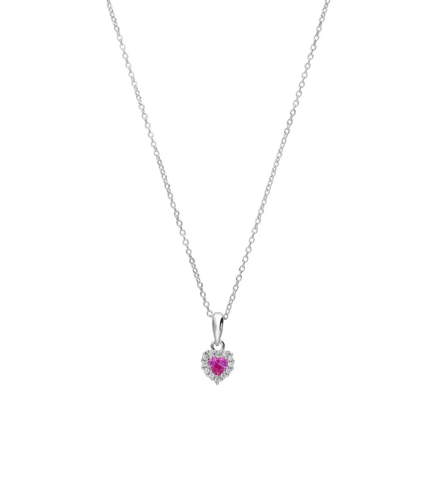 Lucardi Ketting Zilver - Zilverkleurig silver Clearance