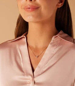 Lucardi Ketting Zilver 45 cm gold Best