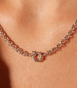 Lucardi Ketting Zilver 42 cm silver Outlet