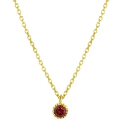 Lucardi Ketting Zilver 45 cm - Goudkleurig gold