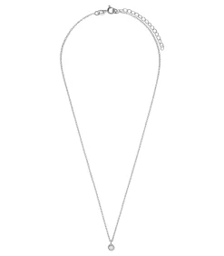 Lucardi Ketting Zilver 45 cm - Goudkleurig silver Best