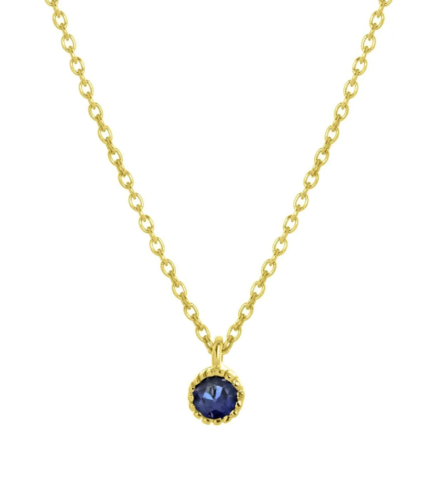 Lucardi Ketting Zilver 45 cm - Goudkleurig gold Discount