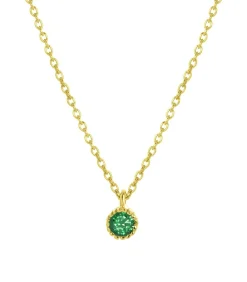 Lucardi Ketting Zilver 45 cm - Goudkleurig gold Online
