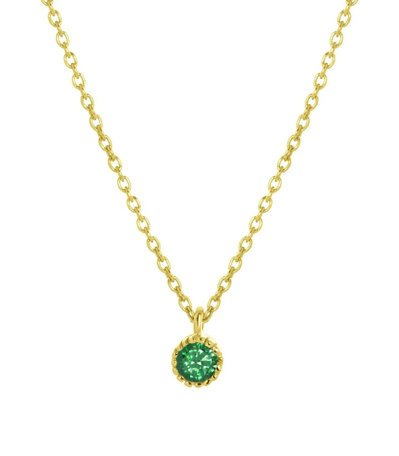 Lucardi Ketting Zilver 45 cm - Goudkleurig gold Online