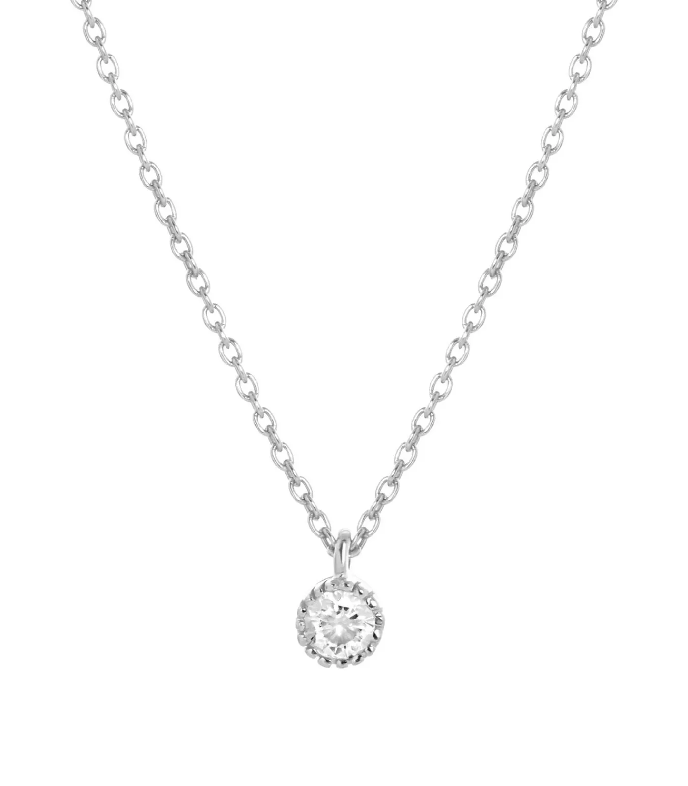 Lucardi Ketting Zilver 45 cm - Goudkleurig silver Best