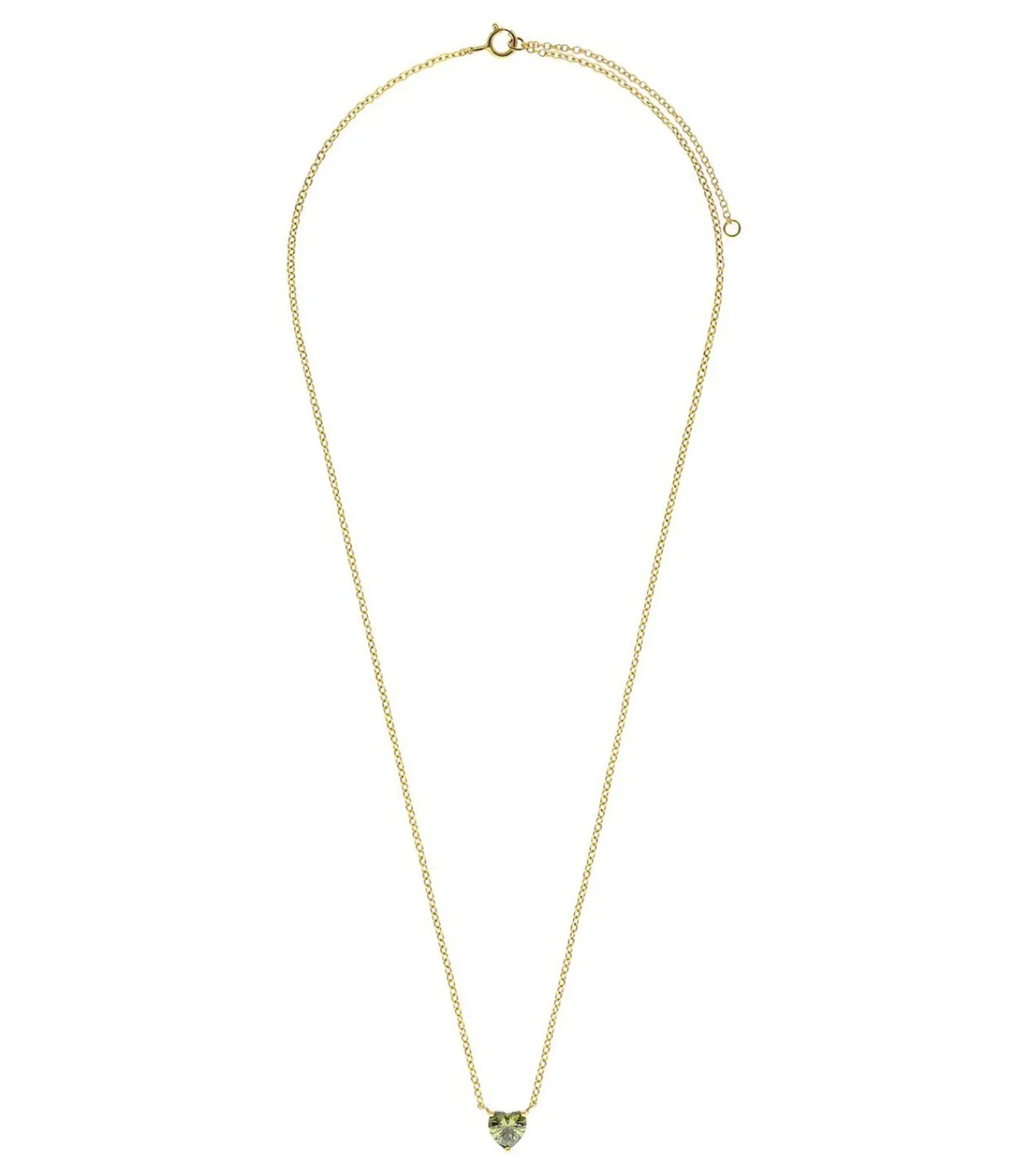 Lucardi Ketting Zilver 45 cm - Zilverkleurig gold