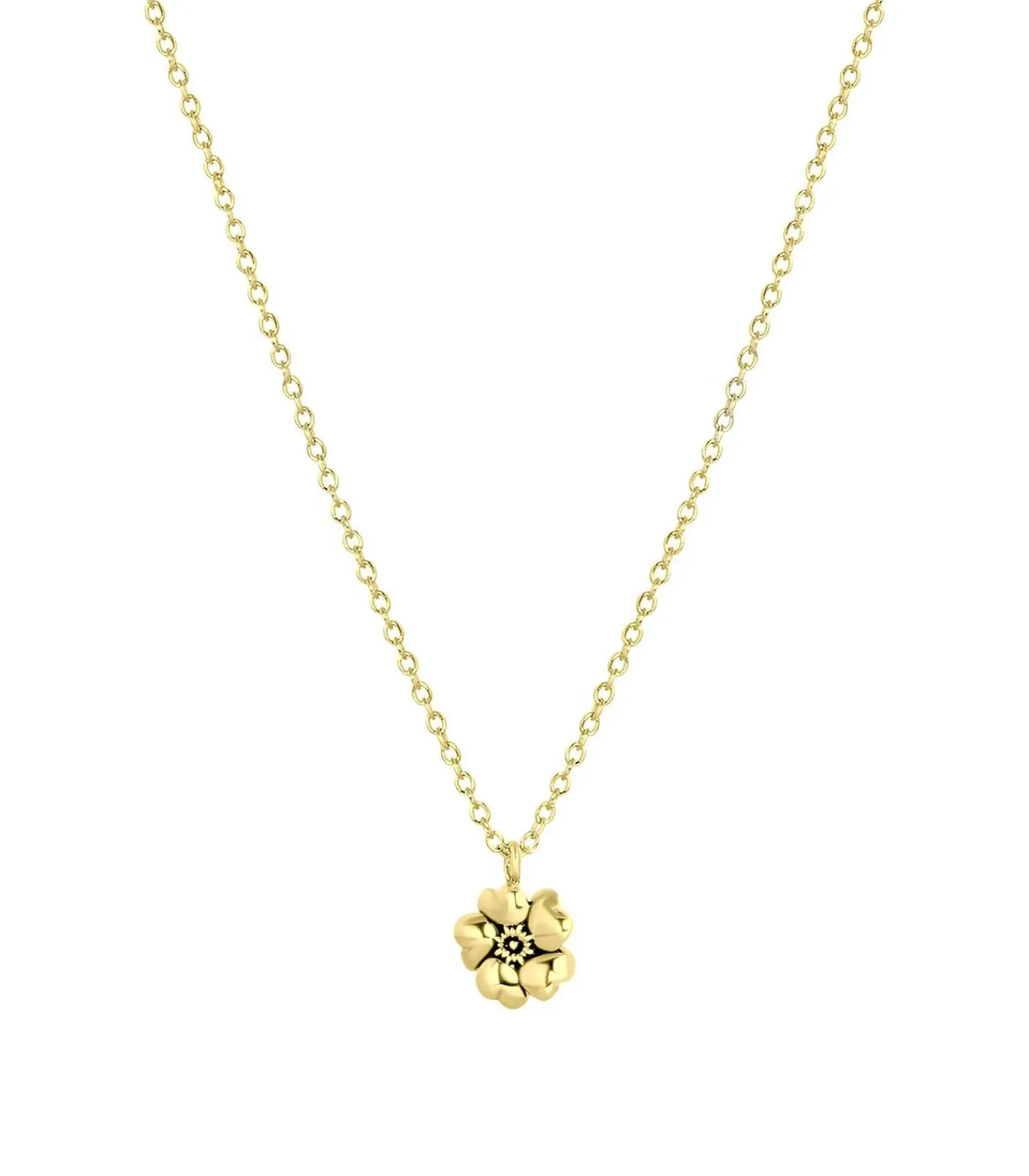 Lucardi Ketting Zilver 45 cm - Zilverkleurig gold Sale