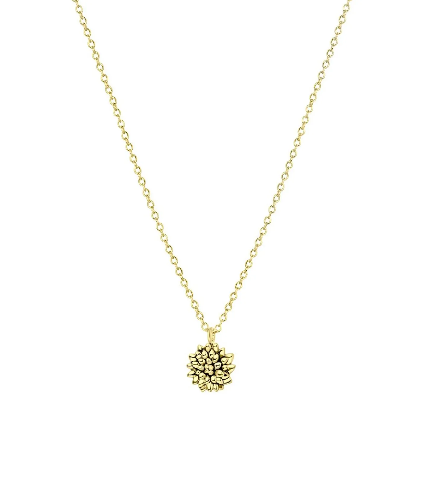 Lucardi Ketting Zilver 45 cm - Zilverkleurig gold