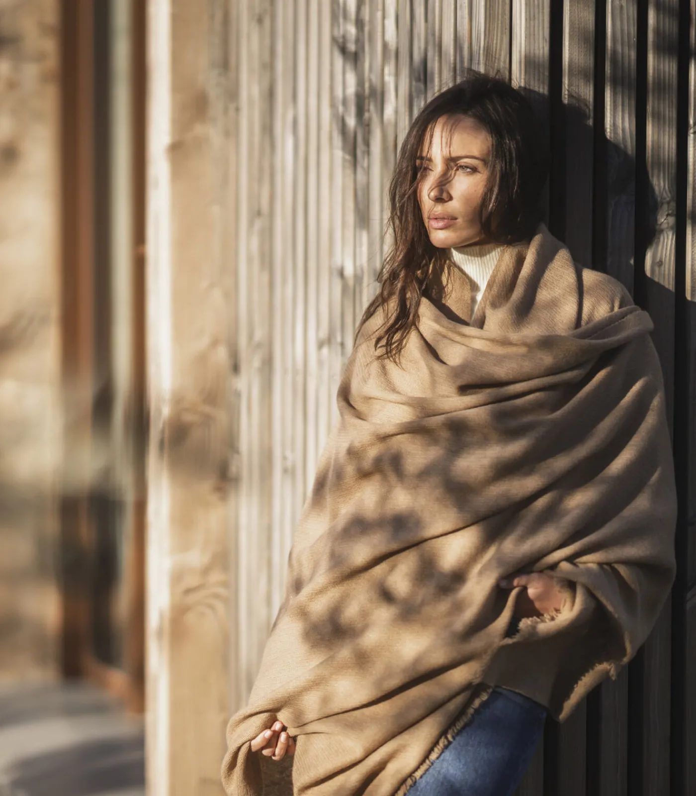 Brun de Vian Tiran Khomyn Tal Sjaal white Clearance