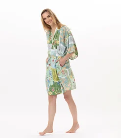 LE CHAT Kimono en viscose ESTEREL 960 green Outlet