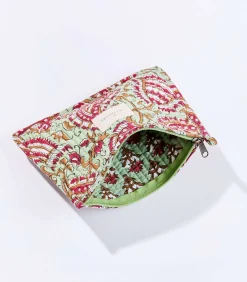 La Fiancée Klein gewatteerd katoenen tasje LISETTE green Outlet