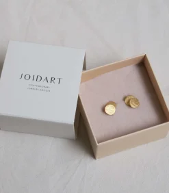Joidart Kleine gouden oorbellen Arai gold Discount