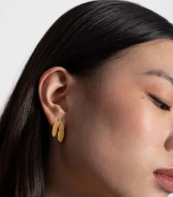 Joidart Kleine gouden Silvela oorbellen gold Discount