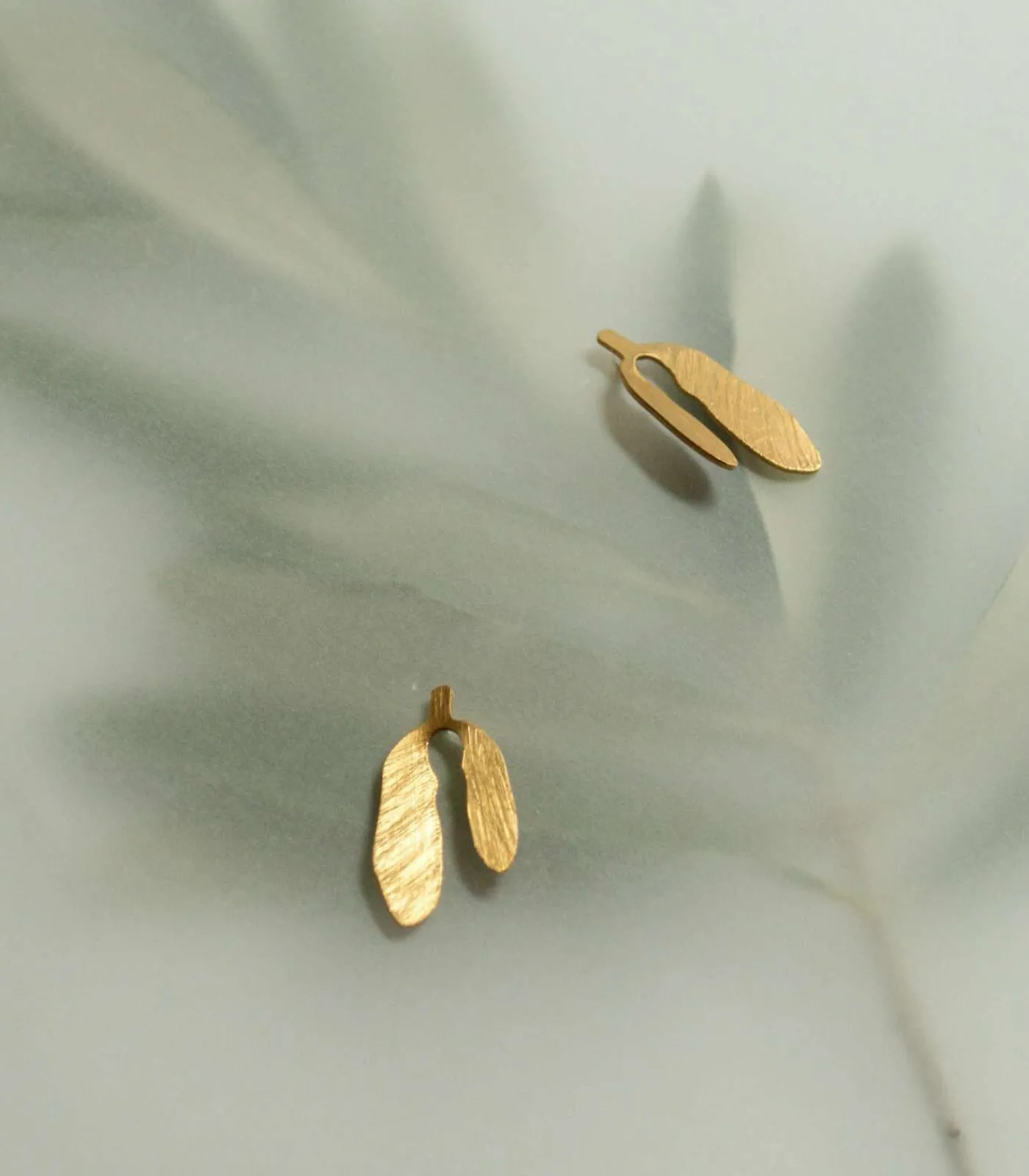 Joidart Kleine gouden Silvela oorbellen gold Discount
