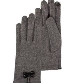 ISOTONER Knoophandschoenen voor dames Grijs gray Outlet