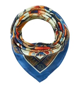 V1969 Koningsbloemen zijde carré multicolor Sale