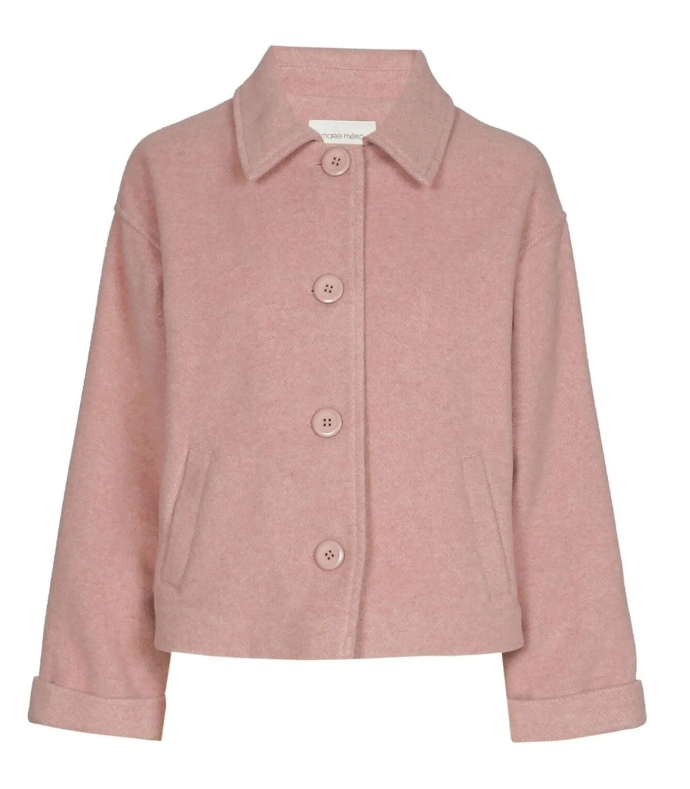Marie Méro Kort roze jasje in loose fit pink Outlet