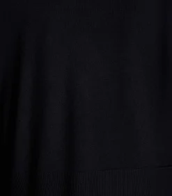 La Fée Maraboutée Kort vest in fijn zwart breisel black Discount