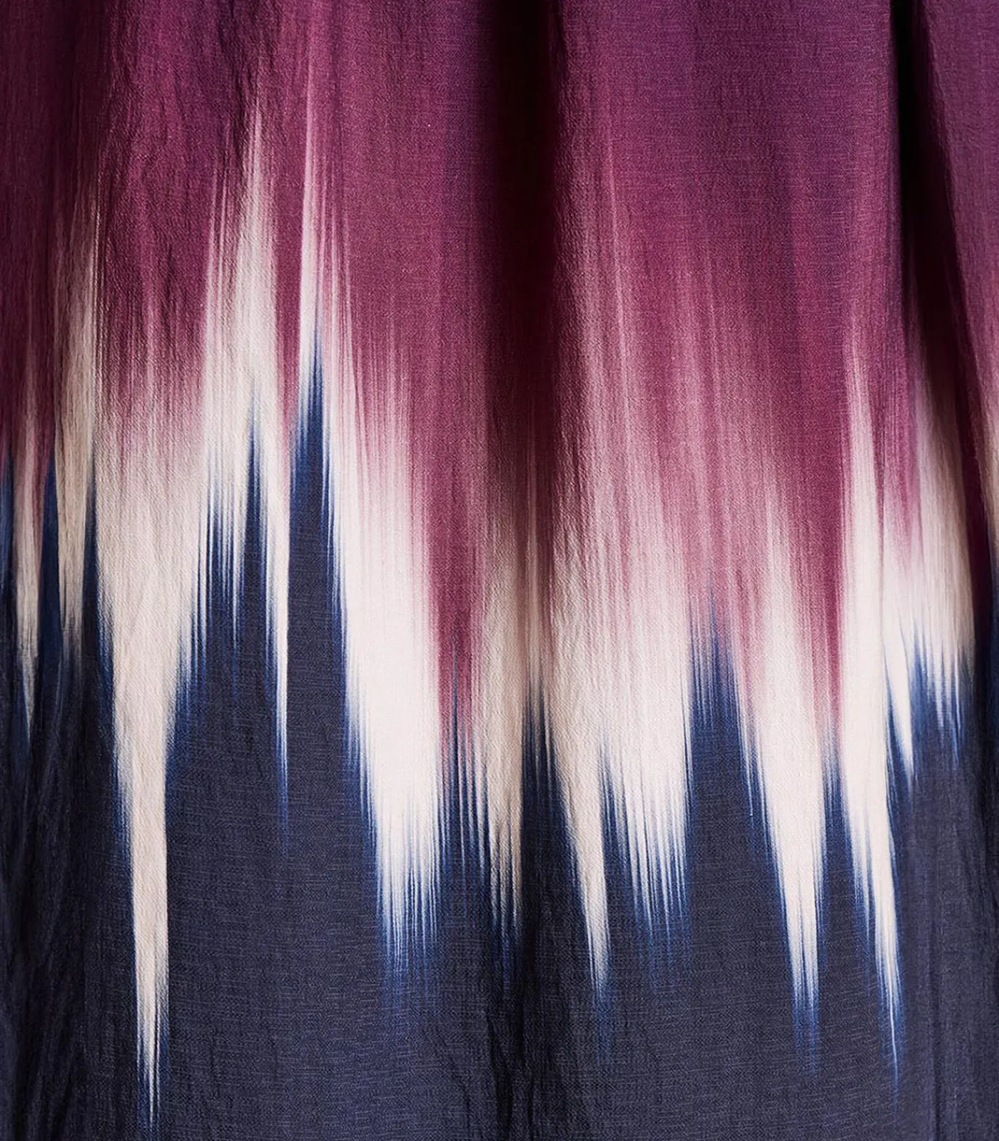 La Fée Maraboutée Korte bicolor jurk met tie & dye print multicolor Sale