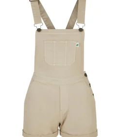 Urban Classics Korte biologische damesoverall white Discount