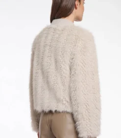 Rino&Pelle Korte jas van imitatiebont Berken M ivory Outlet