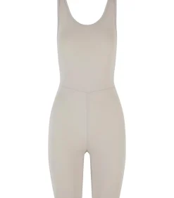 Urban Classics Korte jumpsuit voor vrouwen Organic gray