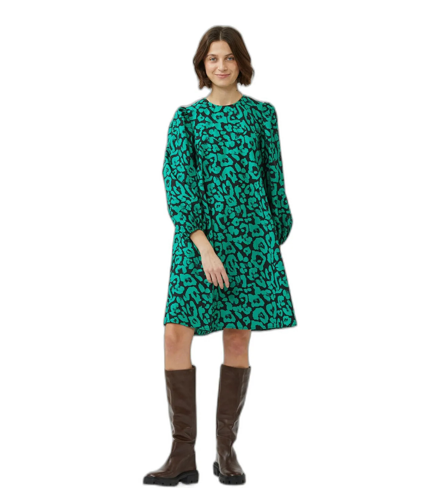 Minimum Korte jurk voor dames Kuliono 9603 green Hot