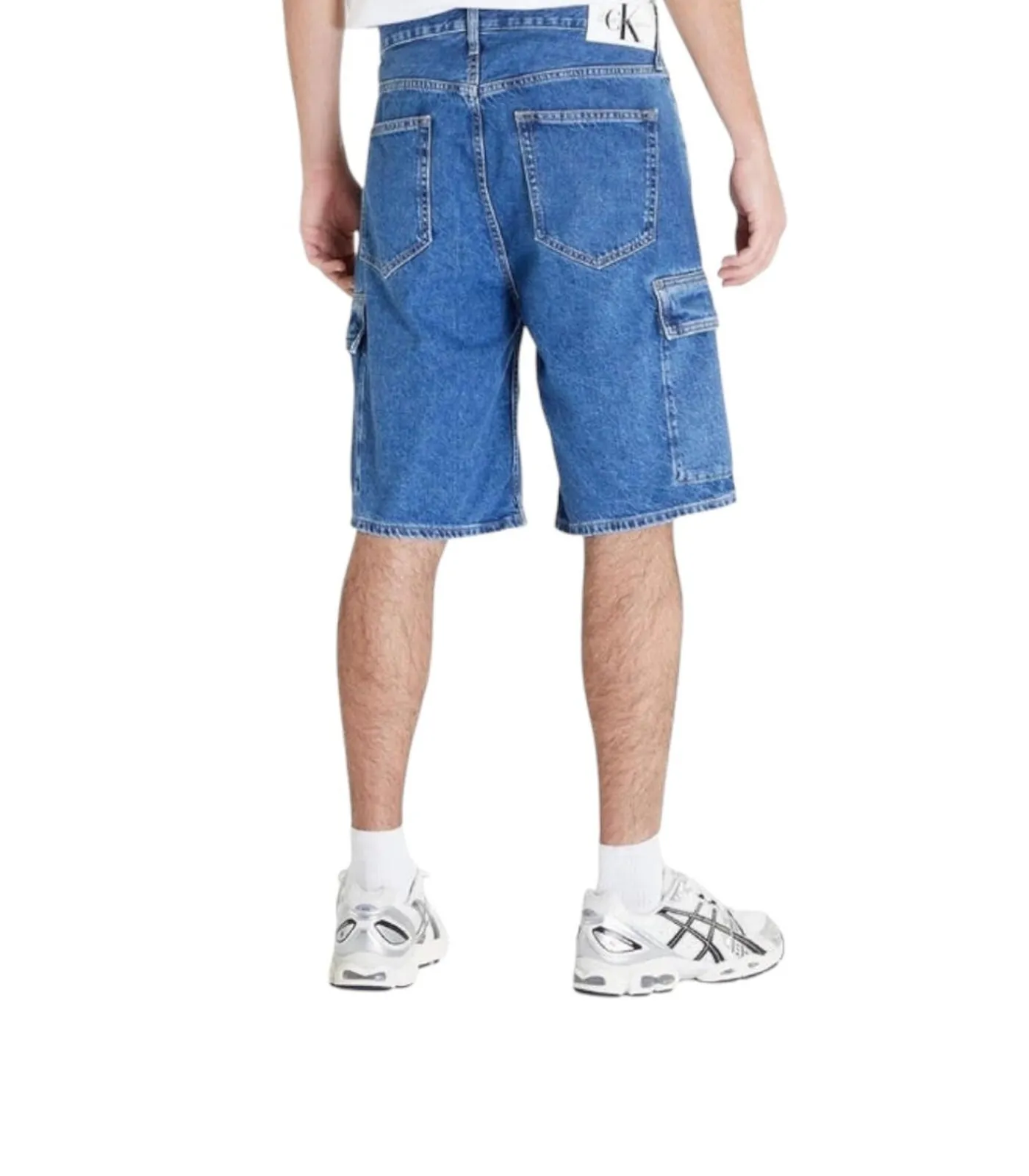 Calvin Klein Jeans Korte Spijker Cargo Broek blue Online