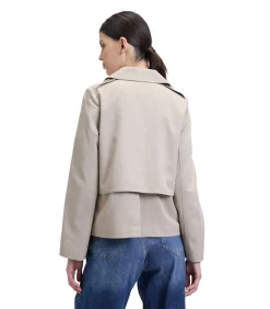 Cartoon Korte trenchcoat taupe Sale