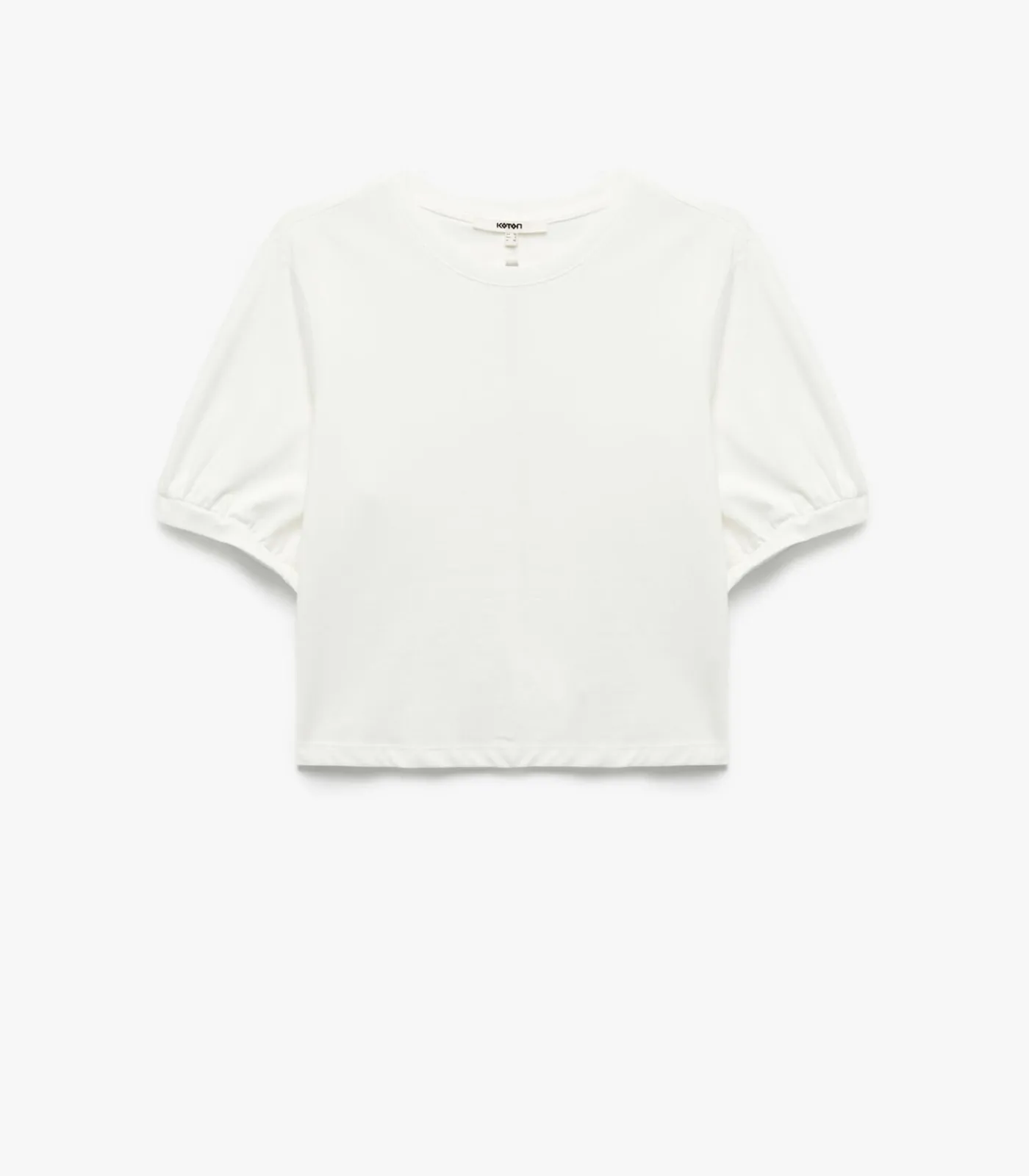 Koton Back Bow Detail T-Shirt white Best