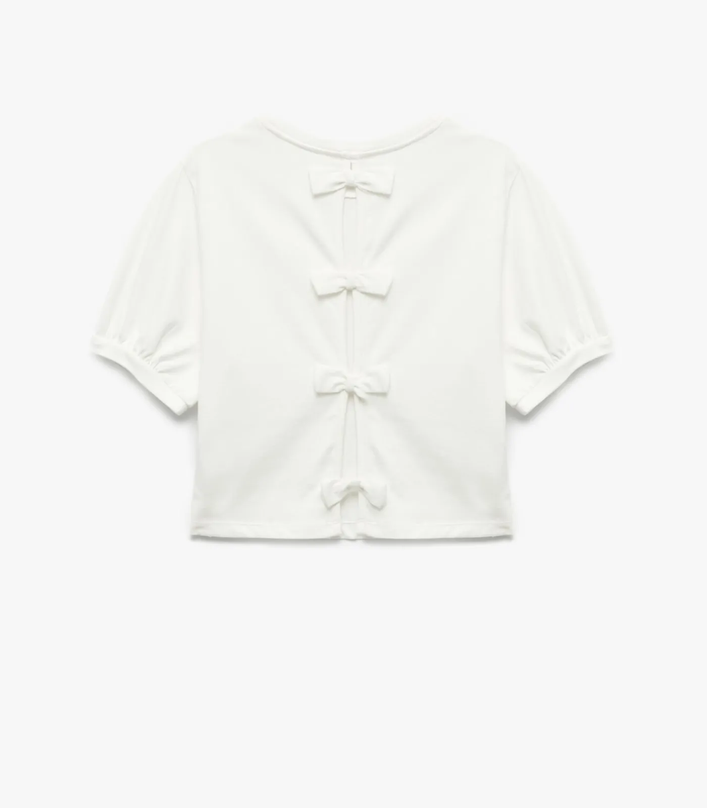 Koton Back Bow Detail T-Shirt white Best
